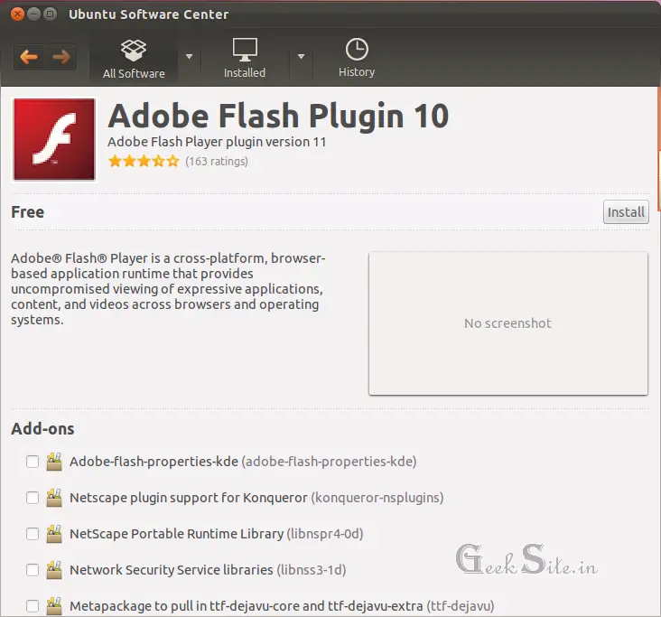 Masina de spalat pret, Romania: Install adobe flash player