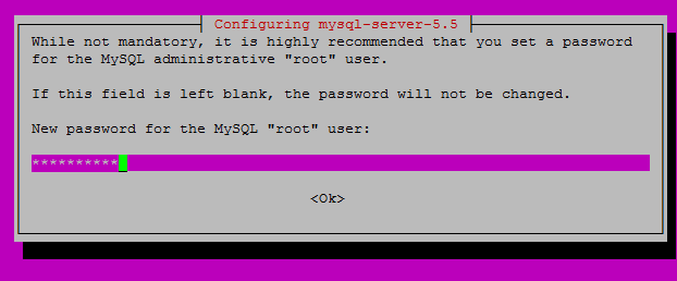 Install OnlyOffice - MySQL Password