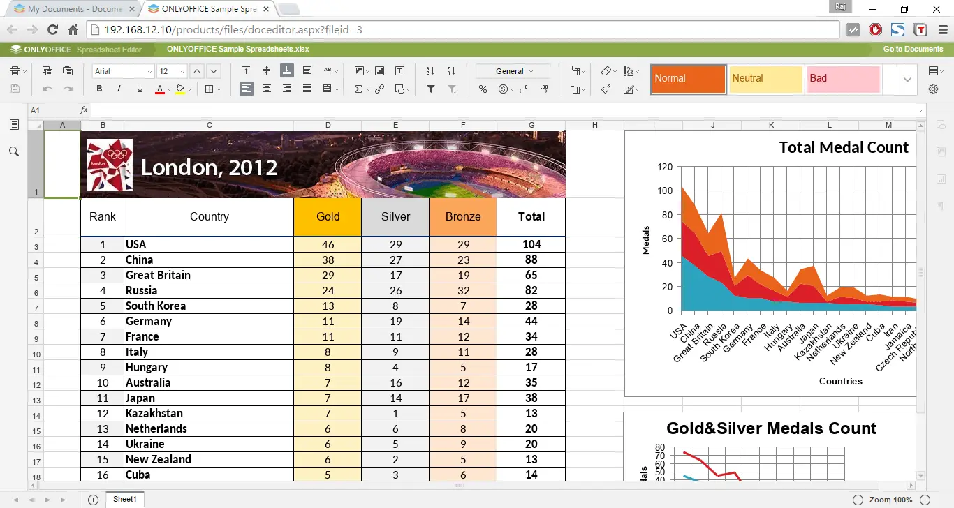 Install Onlyoffice - Spreadsheet Editor