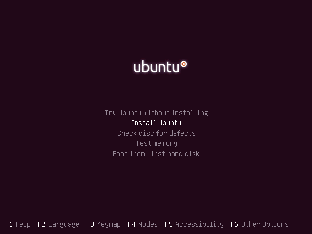 Ubuntu 11.10 - CD Options