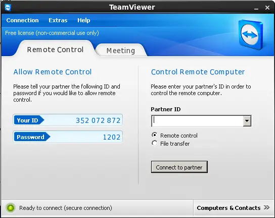 Run TeamViewer as root - Teamviewer