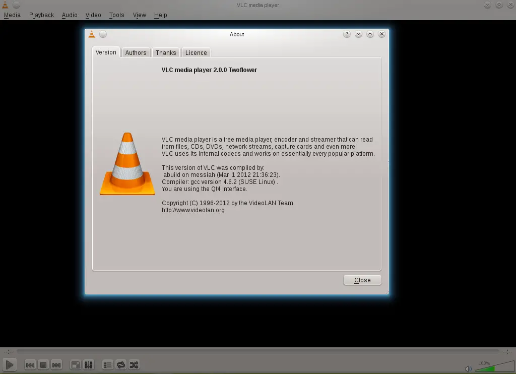 vlc media player twoflower