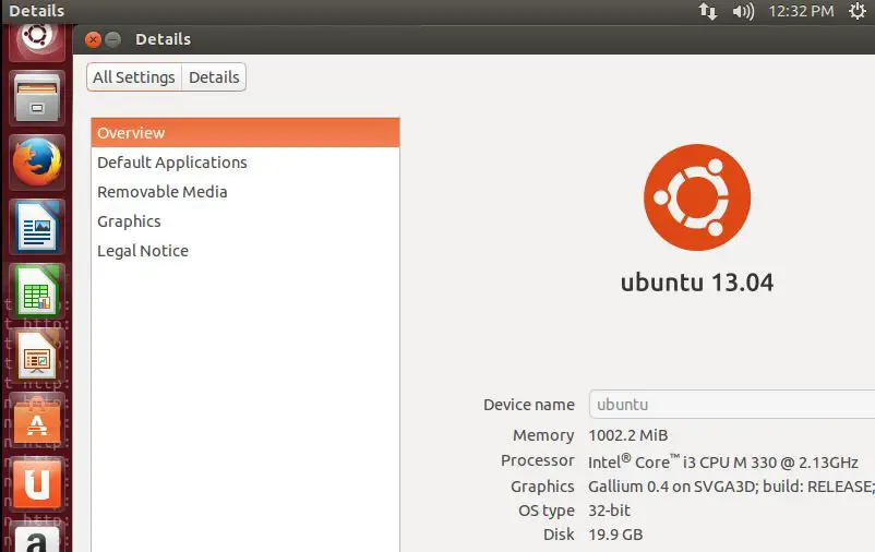 Ubuntu 13.04 - Version