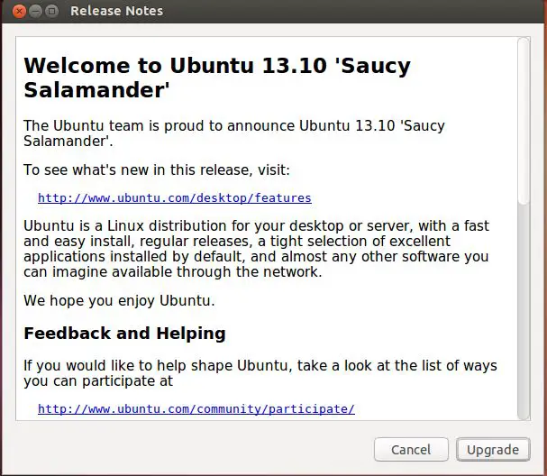 Ubuntu 13.10 - Release Notes