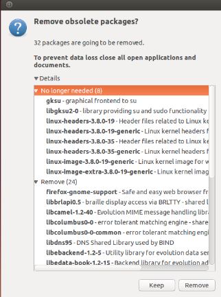 Ubuntu 13.10 - Remove Obsolete Packages