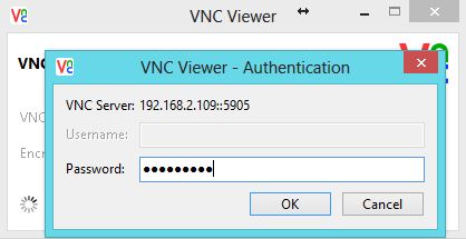 CentOS 7 - VNC Authendication