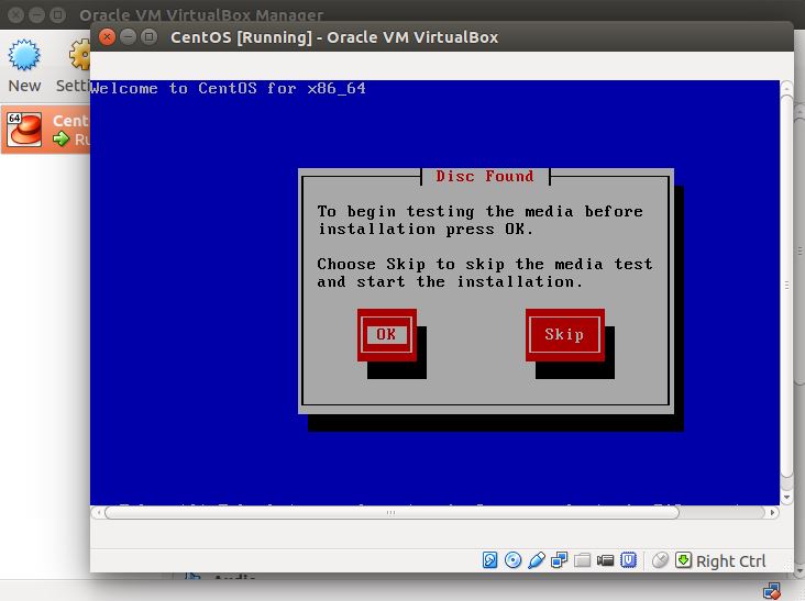 Oracle VM VirtualBox - Running VM