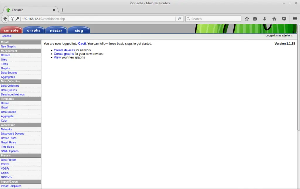 install cacti on centos install cacti on centos