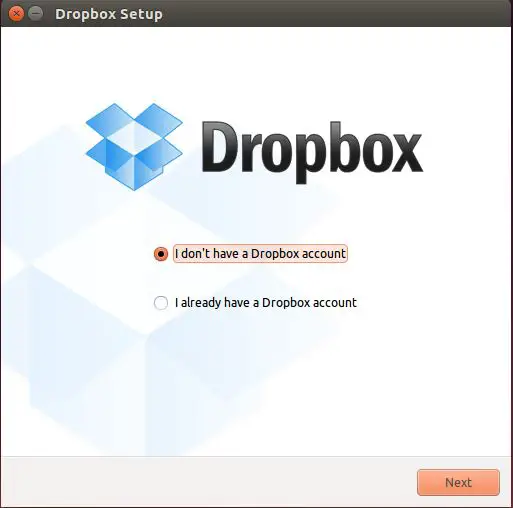 Ubuntu 14.10 -  Dropbox Setup