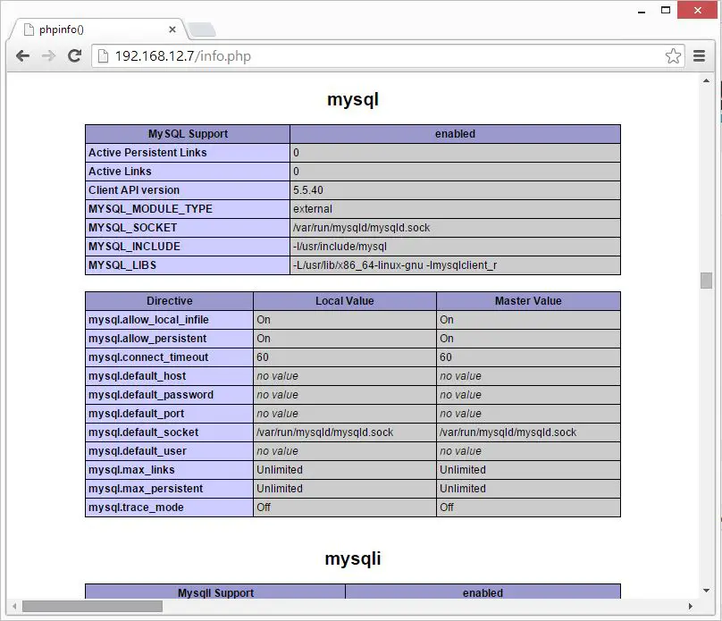 Installing LLMP (Lighttpd, PHP And MySQL) on Ubuntu 14.10 - CGI support with MySQL