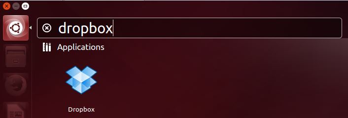 Ubuntu 14.10 -  Start Dropbox