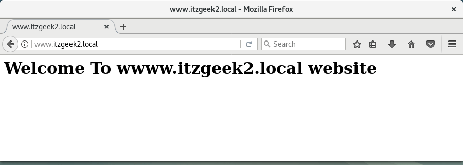 Setup Apache Virtual Hosts On Debian 9 - VirtualHost 2