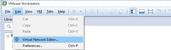 VMware Network Editor