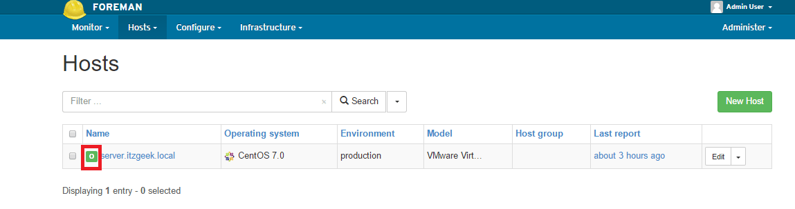 Install Foreman on CentOS 7 - All Hosts
