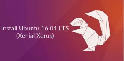 Install Ubuntu 16.04 