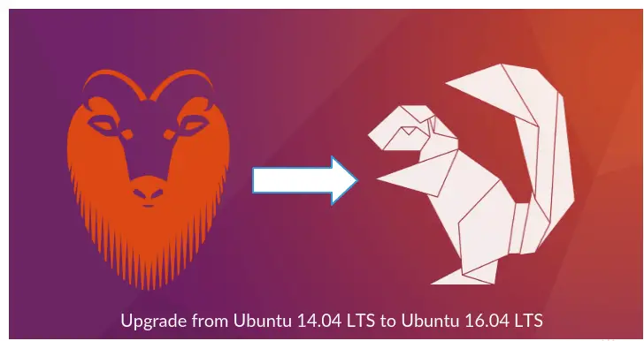 Upgrade From Ubuntu 14.04 to Ubuntu 16.04