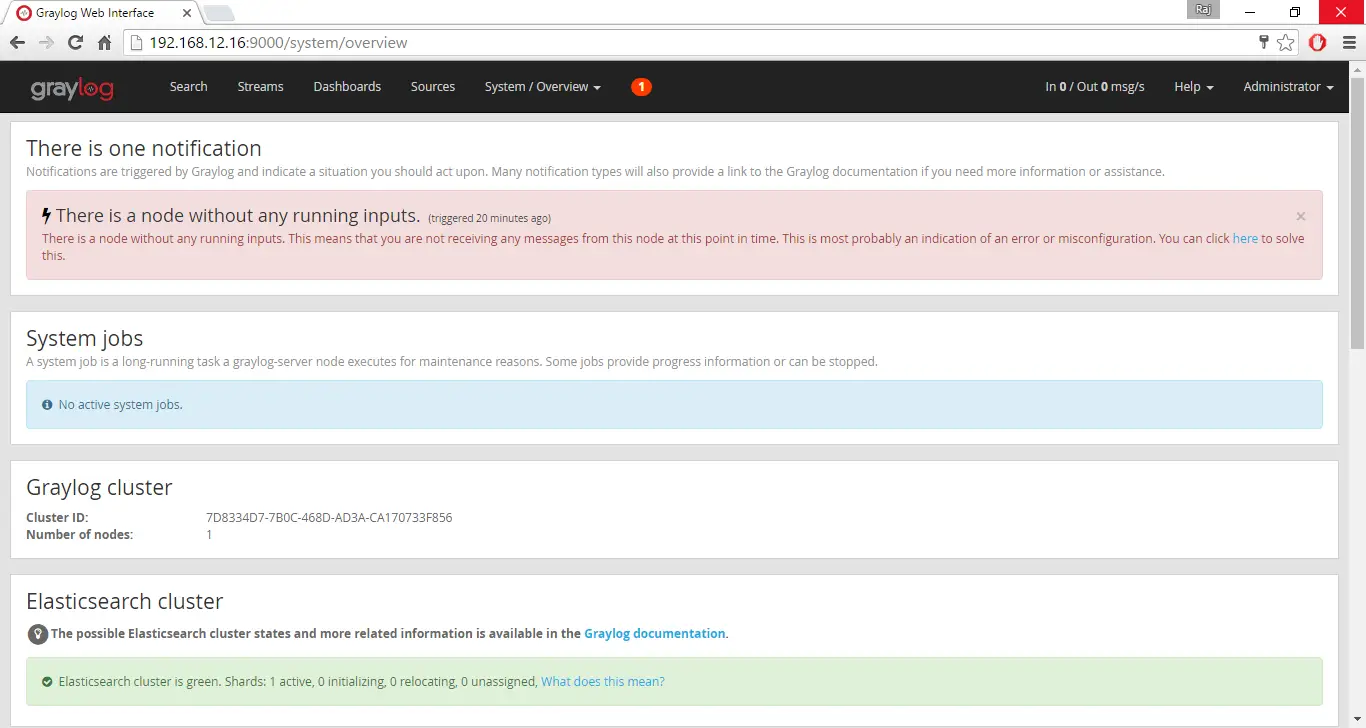 Install Graylog on Ubuntu 16.04 -System Overview
