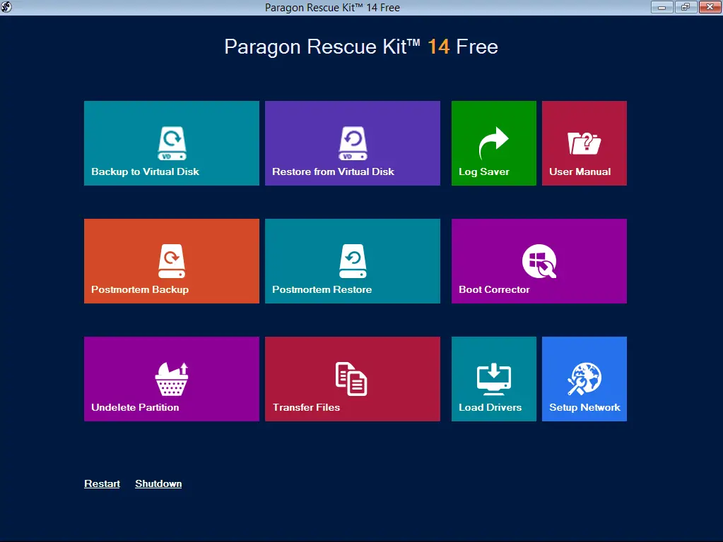 Paragon Rescue kit 14 free edition