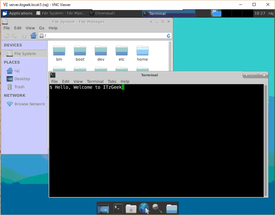 Install VNC on Ubuntu 16.04 - VNC Desktop