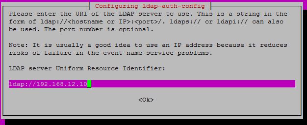 Configure LDAP Client on Ubuntu 16.04 - LDAP Server URI
