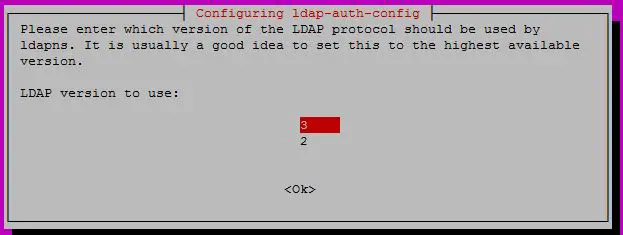 Configure LDAP Client on Ubuntu 16.04 - LDAP Version