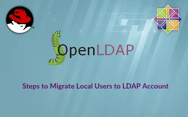 Migrate local users to LDAP accounts