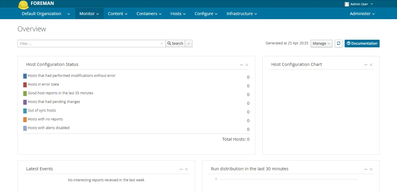 Install Katello 3.2 on CentOS 7 - Foreman Homepage