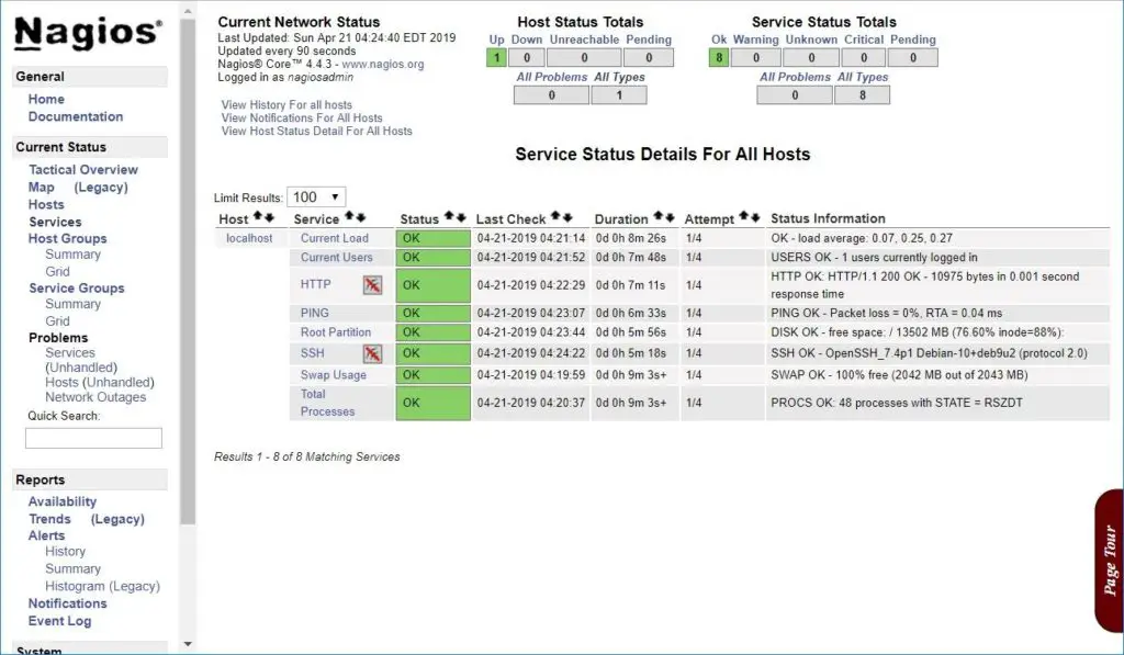 Install Nagios 4.4.x on Debian 9 - Monitoring Services With Nagios