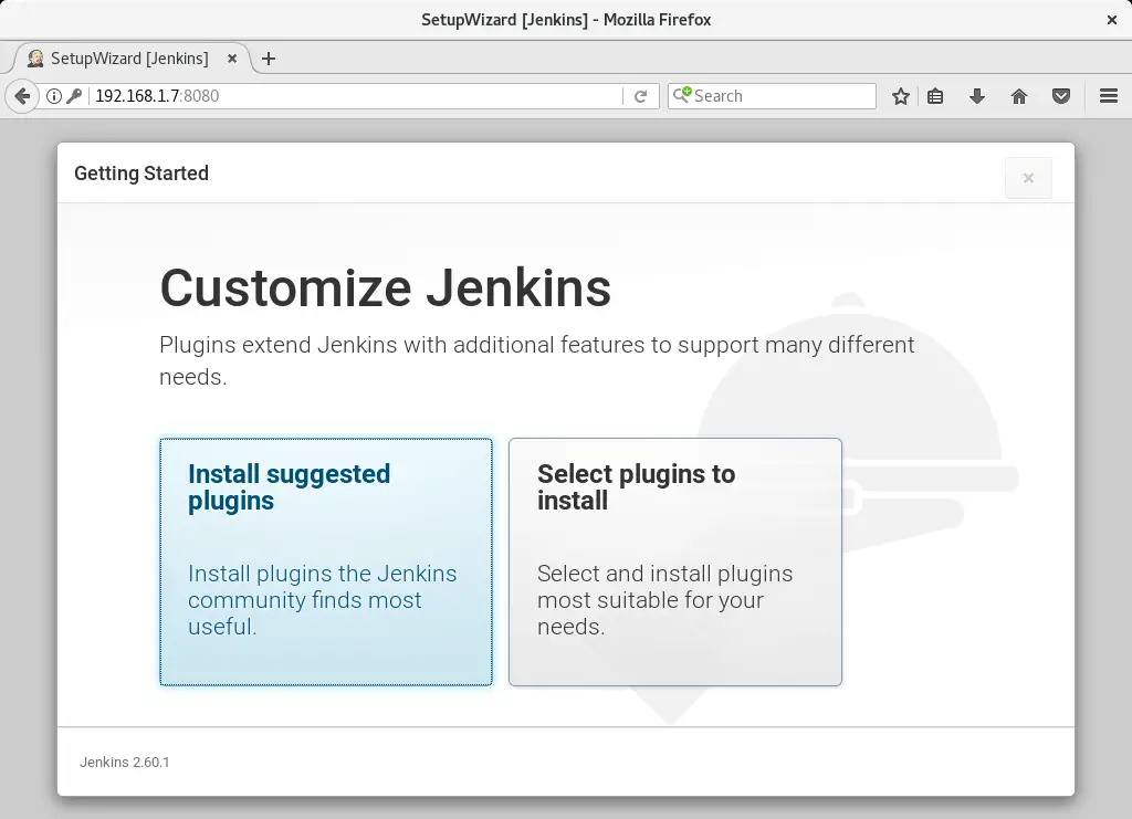 Install and Configure Jenkins on Debian 9 - Customize Jenkins