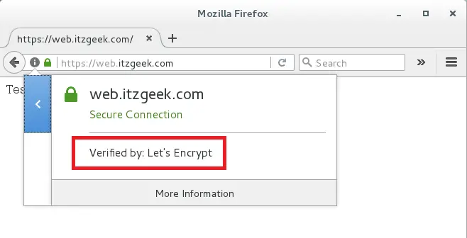 Configure Let's Encrypt SSL in Lighttpd Server - HTTPS Site