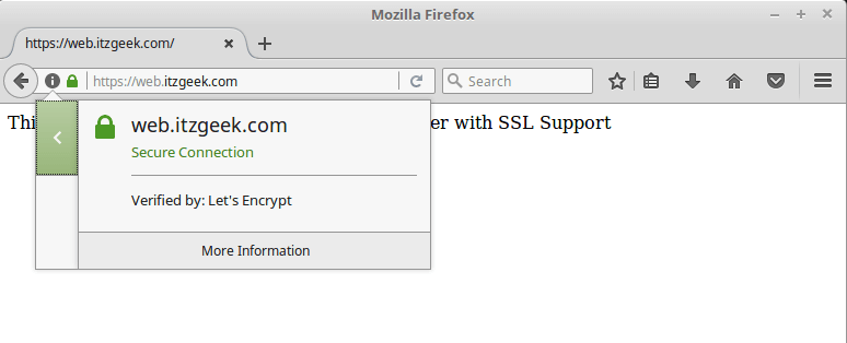 Configure Let's Encrypt SSL in OpenLiteSpeed Web Server - HTTPS Web Site