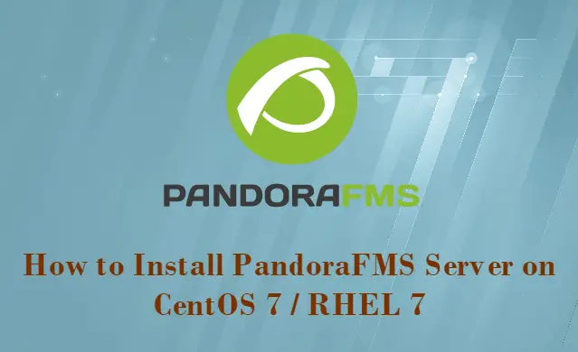 Install PandoraFMS Server on CentOS 7