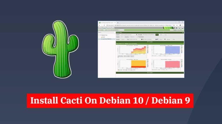 Install Cacti on Debian 10