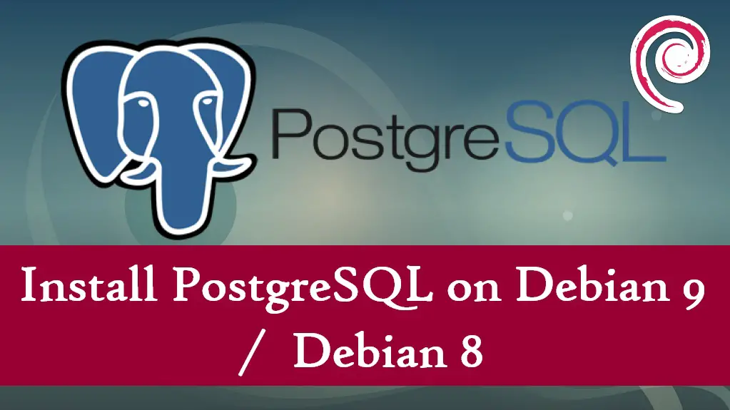 Install PostgreSQL 11 on Debian 9