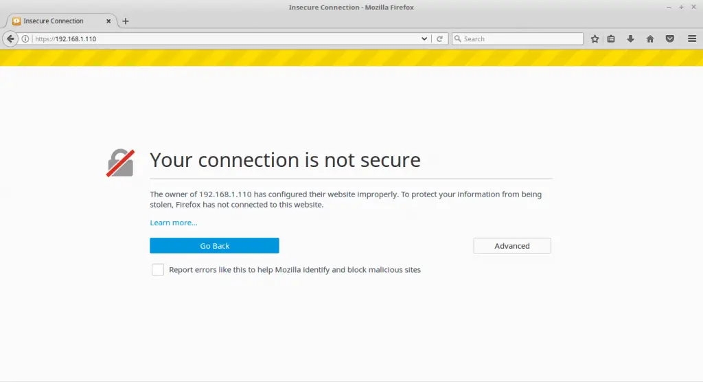 Single Node OpenStack Installation on CentOS 7 - OpenStack INsecure connection