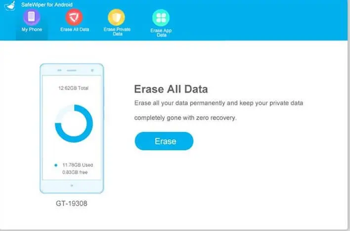 Erase All Data