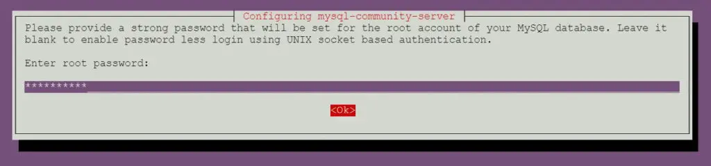 Instaall MySQL 5.7 on Ubuntu 16.04 - Set MySQL root Password