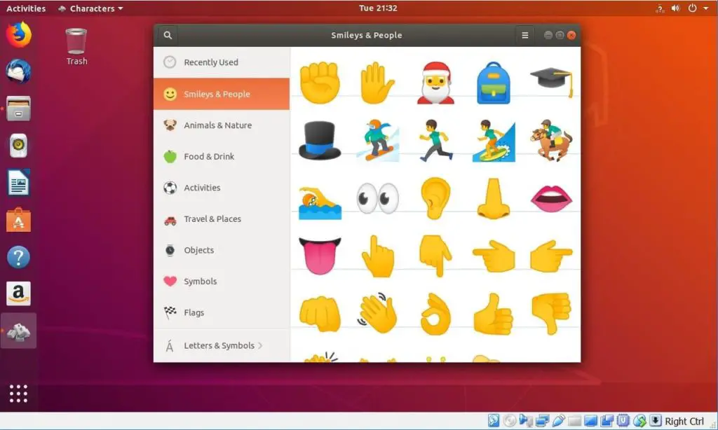 Ubuntu 18.04 Emoji Support