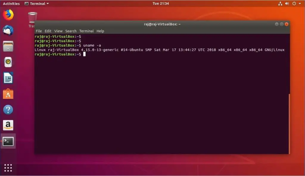 Ubuntu 18.04 Kernel Version