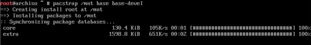 Install Arch Linux 2018 - Install Arch Linux Base System