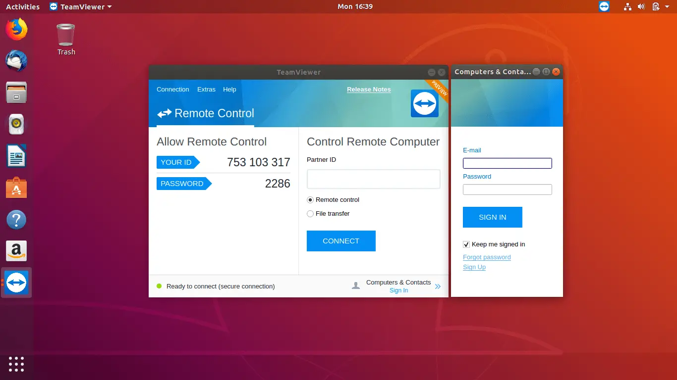 how to download and install teamviewer in ubuntu