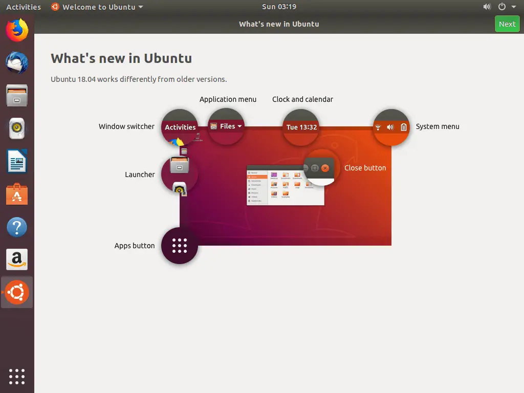 Install Ubuntu 18.04 Alongside With Windows 10 - What's new in Ubuntu