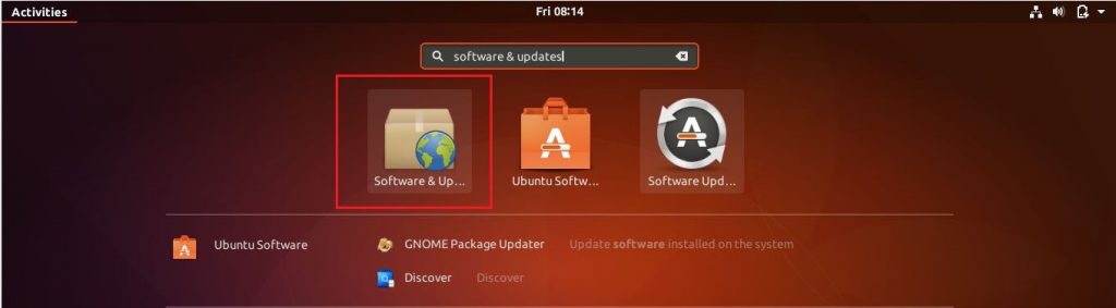 Upgrade To Ubuntu 18.04 From Ubuntu 16.04 - Open Software & Updates