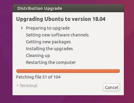 Upgrade To Ubuntu 18.04 From Ubuntu 16.04 - Preparing