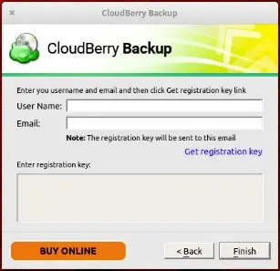 Backup your Linux files to an Amazon S3 using CloudBerry - Account Details