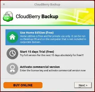 Backup your Linux files to an Amazon S3 using CloudBerry - Editions
