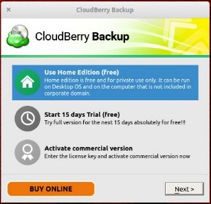 Backup your Linux files to an Amazon S3 using CloudBerry - Editions