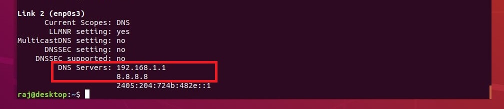 Configure Static IP Address in Ubuntu 18.04 using Netplan - DNS Information