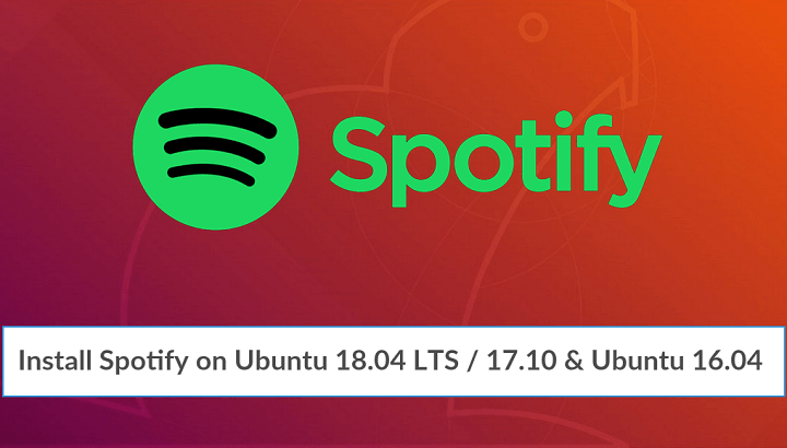 Install Spotify on Ubuntu 18.04