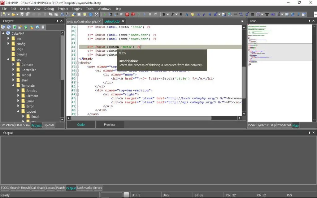 Free PHP, HTML, CSS and JavaScript editor - CodeLobster IDE